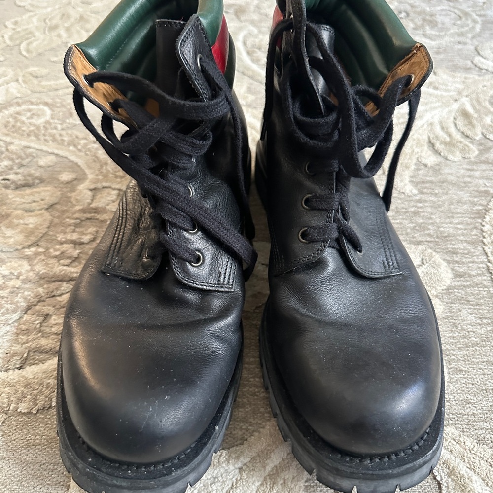 Gucci High Top Men’s leather boot - Picture 5 of 5